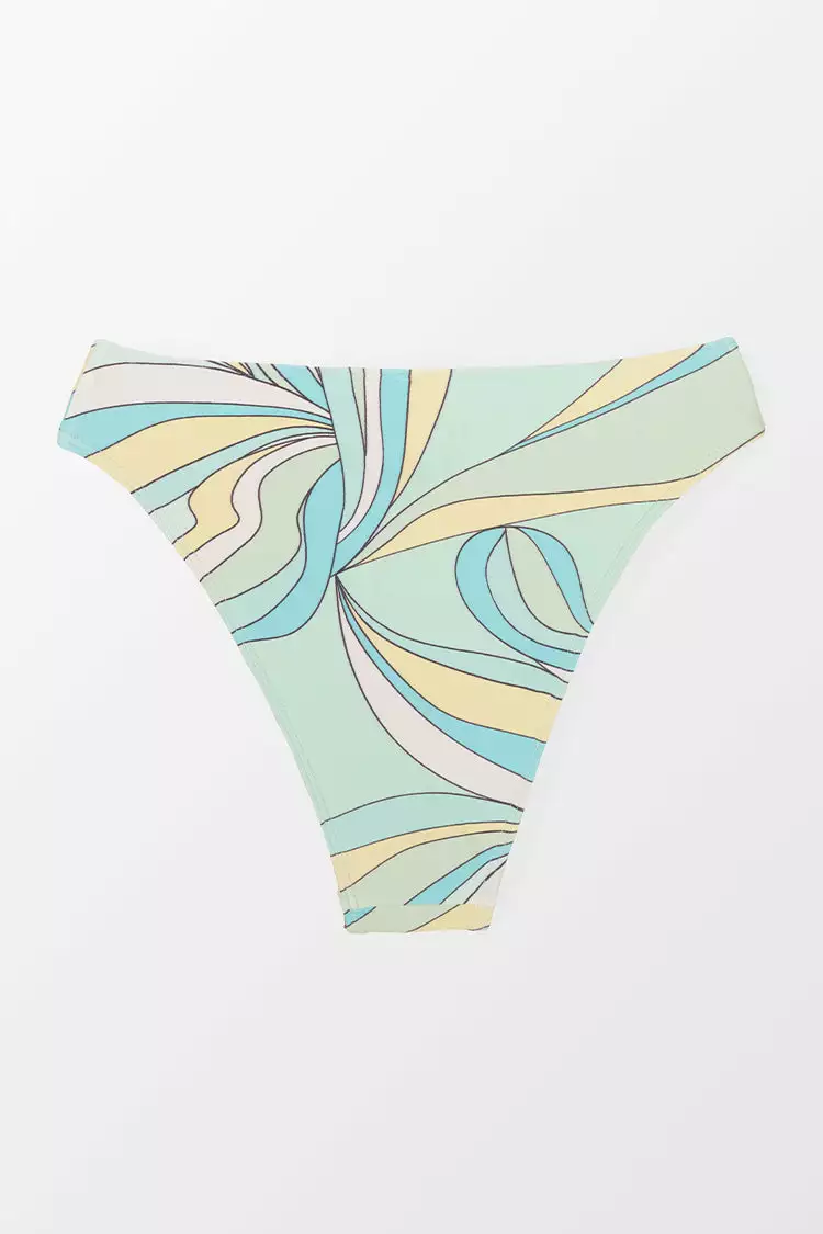 Cupshe Retro Dreaming Cheeky High Leg High Waist Bikini Bottom 4 Cupshe Retro Dreaming Cheeky High Leg High Waist Bikini Bottom - Image 4