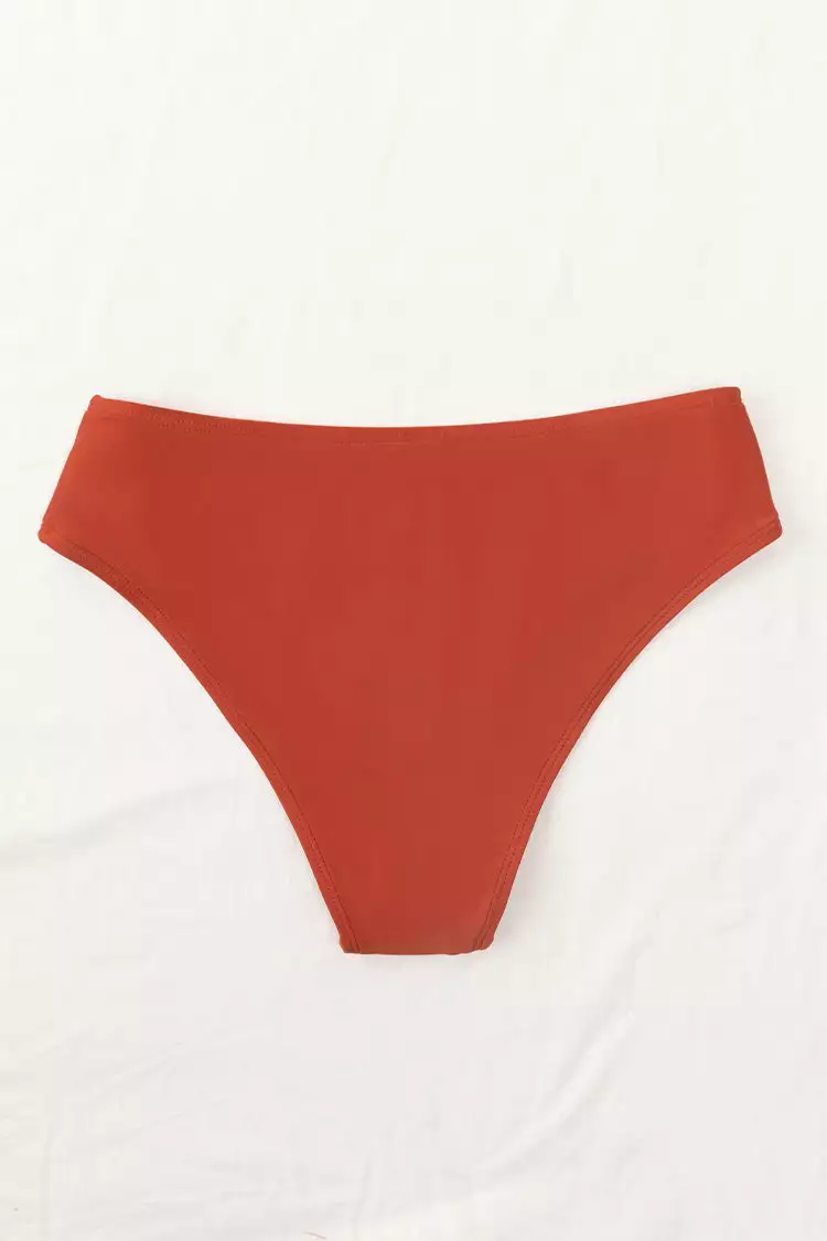 Cupshe Seaside Holiday Mid-Rise Hipster Bikini Bottom 4 Cupshe Seaside Holiday Mid-Rise Hipster Bikini Bottom - Image 4