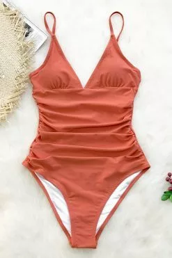 Cupshe Bright Day Shirring One Piece Swimsuit -Deals Cupshe Store 4 da06dd67 7e15 4637 ad86 53ae8a8b6284