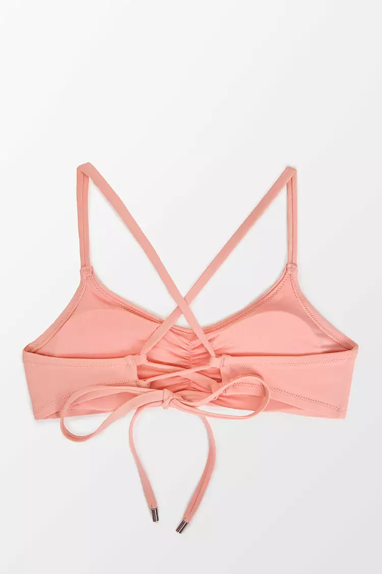 Cupshe Paola Ruched Front Crisscross Bikini Top 4 Cupshe Paola Ruched Front Crisscross Bikini Top - Image 4