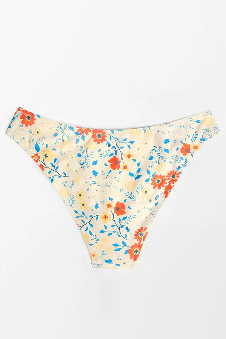 Cupshe Hayden Floral High Cut Bikini Bottom 4 Cupshe Hayden Floral High Cut Bikini Bottom - Image 4