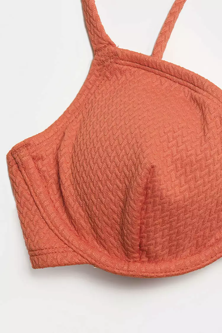 Cupshe Charmed Romance Underwire Bikini Top & Hipster Bikini Bottom Set 4 Cupshe Charmed Romance Underwire Bikini Top & Hipster Bikini Bottom Set - Image 4