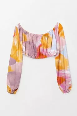 Cupshe Desert Bloom Off Shoulder Long Sleeve Crop Sweatshirt 8 Cupshe Desert Bloom Off Shoulder Long Sleeve Crop Sweatshirt -Deals Cupshe Store 5 2327a424 3608 4213 ae8e 62d467fde188