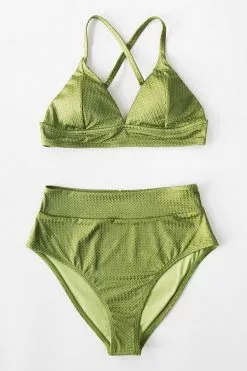 Cupshe Green Textured High Waisted Bikini Bottom 14 Cupshe Green Textured High Waisted Bikini Bottom -Deals Cupshe Store 5 2327bb22 a976 46dc 8d72 0cb06bf93553