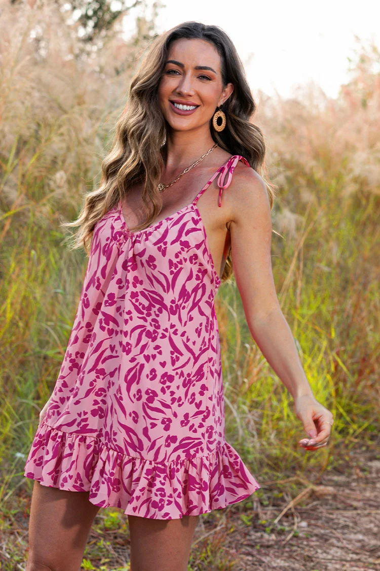 Cupshe Patience Ruffle Hem Tie Shoulder Slip Dress 5 Cupshe Patience Ruffle Hem Tie Shoulder Slip Dress - Image 5