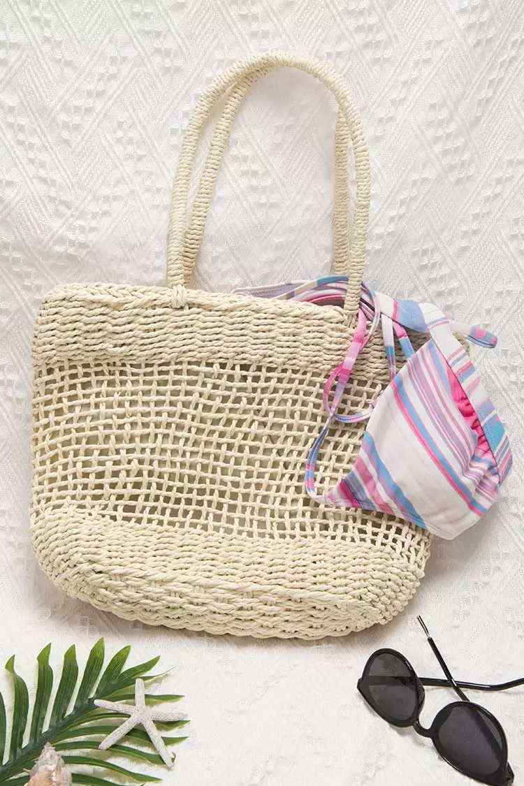 Cupshe Oceanside Braided Tote Bag 5 Cupshe Oceanside Braided Tote Bag - Image 5