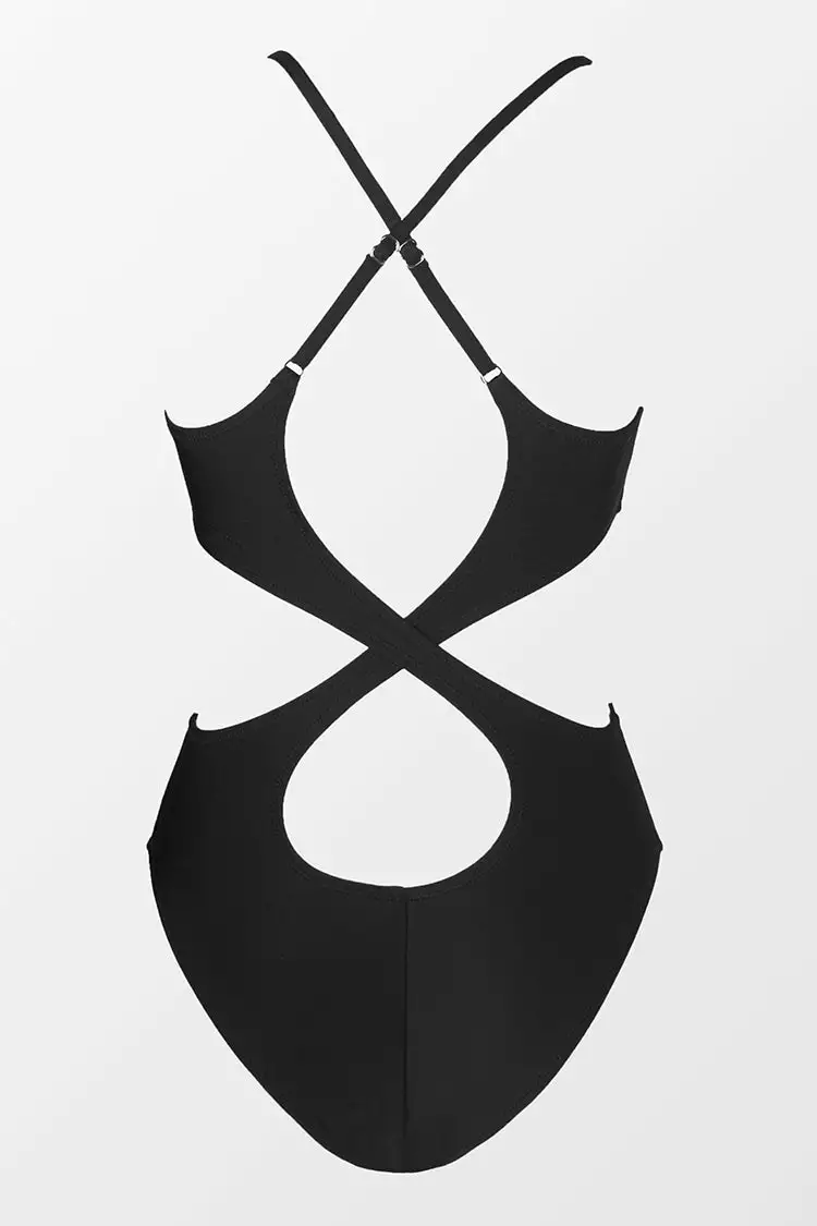 Cupshe Kasey Cutout Back One Piece Swimsuit 5 Cupshe Kasey Cutout Back One Piece Swimsuit - Image 5