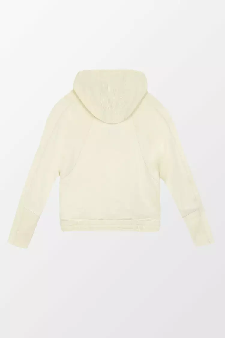 Cupshe Gemma Beige Long Sleeve Drawstring Hoodie 4 Cupshe Gemma Beige Long Sleeve Drawstring Hoodie - Image 4