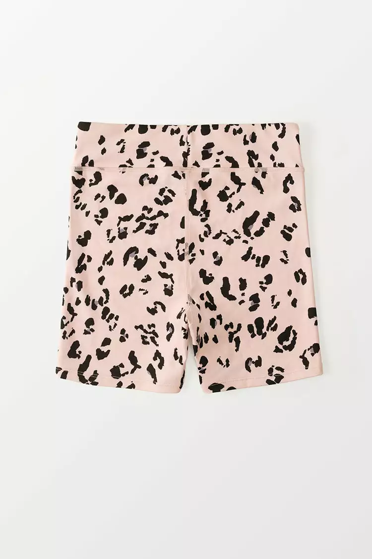Cupshe Urban Jungle Leopard Print Bike Shorts 3 Cupshe Urban Jungle Leopard Print Bike Shorts - Image 3
