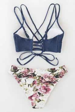Cupshe Blue Top with Floral Bikini Set 9 Cupshe Blue Top with Floral Bikini Set -Deals Cupshe Store 5 9591f0c8 00f3 46db b66a 45ea2339d393