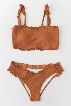 Cupshe Caramel Ruffle Wrap Bikini Bottom 14 Cupshe Caramel Ruffle Wrap Bikini Bottom -Deals Cupshe Store 5 c3189ca5 8f94 4c2b 932d 047c9a428496