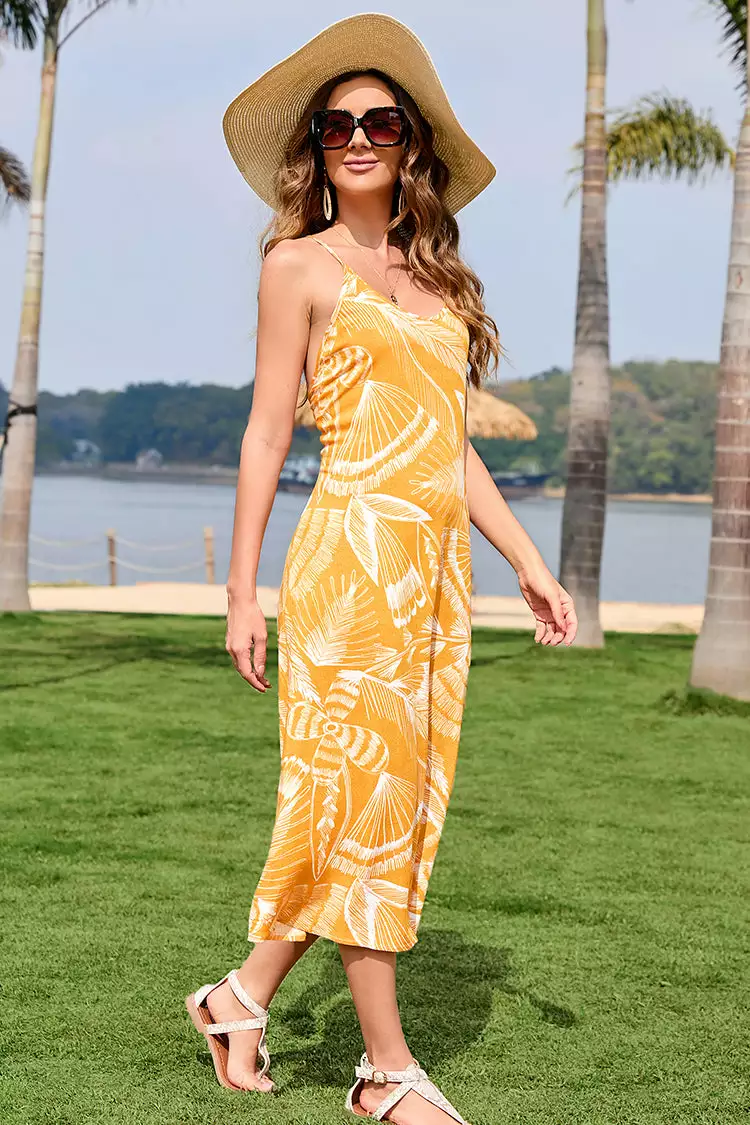 Cupshe Joanna Floral Crisscross Maxi Dress 5 Cupshe Joanna Floral Crisscross Maxi Dress - Image 5