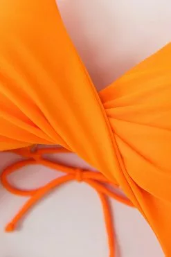 Cupshe Orange Floral Lace-up Halter One Piece Swimsuit 12 Cupshe Orange Floral Lace-up Halter One Piece Swimsuit -Deals Cupshe Store 6 0149410c 9b3e 4083 a43c 0d4a63a6f80e