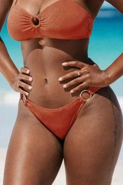 Cupshe Brook O-ring Bikini Bottom