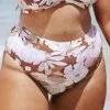 Cupshe Kari Floral Plus Size Bikini Bottom