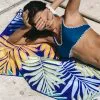 Cupshe Serene Leafy Beach Blanket