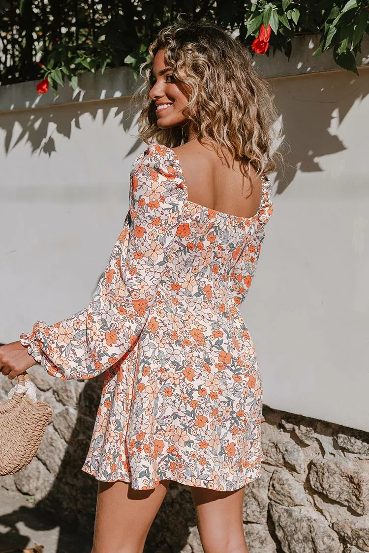 Cupshe Elodie Ditsy Square Neck A-shape Dress 2 Cupshe Elodie Ditsy Square Neck A-shape Dress - Image 2