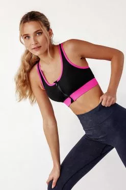 Cupshe Creekside Color Block U-neck Sports Bra -Deals Cupshe Store CPSN0039BB 3