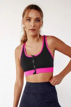 Cupshe Creekside Color Block U-neck Sports Bra -Deals Cupshe Store CPSN0039BB 4