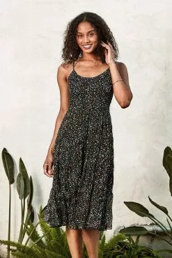 Cupshe Colorful Dots Slip Dress