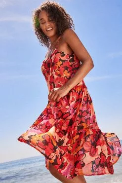 Cupshe Priscilla Vibrant Floral Dress 7 Cupshe Priscilla Vibrant Floral Dress -Deals Cupshe Store CSN0035ER 1