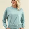 Cupshe Flamenco Round Neck Long Sleeve Sweatshirt