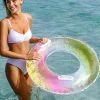 Cupshe Rainbow Sherbet Inflatable Swimming Ring