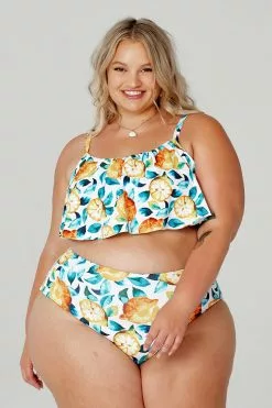 Cupshe Leaf And Lemon Printed Plus Size Bikini 8 Cupshe Leaf And Lemon Printed Plus Size Bikini -Deals Cupshe Store PC00019 1