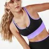 Cupshe Sunshine Side U-neck Front Zipper Crop Sports Bra