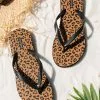 Cupshe Wild Side Leopard Flip Flops