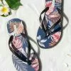 Cupshe Getaway Tropical Flip Flops