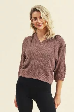 Cupshe Cipressa Drop Shoulder Hoodie