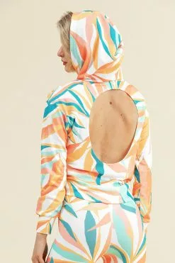 Cupshe Mindy Leafy Backless Hoodie 9 Cupshe Mindy Leafy Backless Hoodie -Deals Cupshe Store WSN0016EY 3