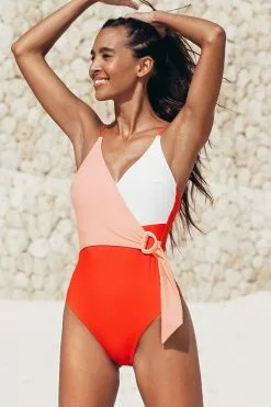 Cupshe Cute Colorblock Wrap Crisscross One Piece Swimsuit 11 Cupshe Cute Colorblock Wrap Crisscross One Piece Swimsuit -Deals Cupshe Store a6bd722abd40ee9aa131783d4ddd0d0c 2f1103bf 9e68 42bb 8bd0 d8c6adae7f56