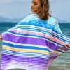 Cupshe Fuschia Striped Beach Blanket